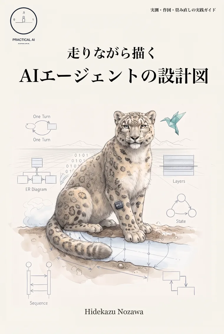 走りながら描く AIエージェントの設計図 表紙